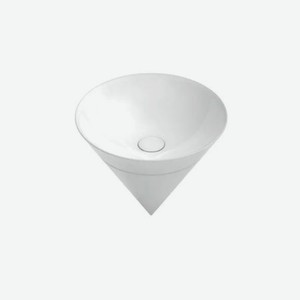 Раковина Kerama marazzi co.wbi.44 cono 44см с бортиком встраиваемая сверху