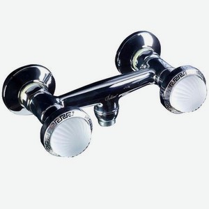 Смеситель для душа Boheme Satine серебряный 12,1х4,2х14,5 см