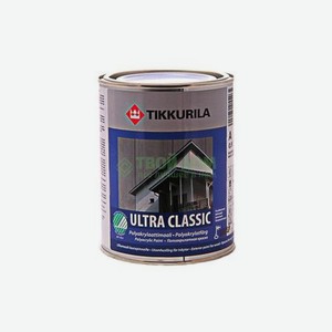 Краска Tikkurila Oyj Ультра Классик А П/М 1/0.9л 12101