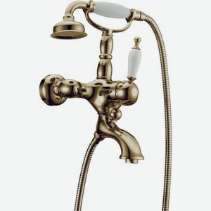 Смеситель для ванны с гарнитуром Boheme Medici Ripresa бронзовый 21,5х21,5х27,3 см