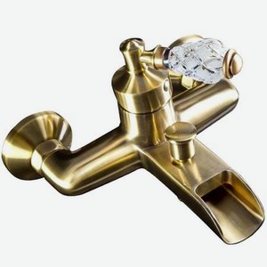 Смеситель для ванны Boheme Vogue Crystal бронзовый 21,2х17,6х12,9 см