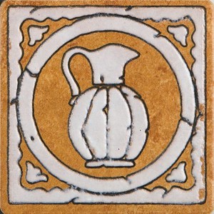 Декор Kerama Marazzi Ницца Светло-бежевый 9,9x9,9 E1753/1227T