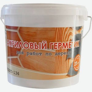 Герметик Oliva Акцент-136 Орех 7 кг