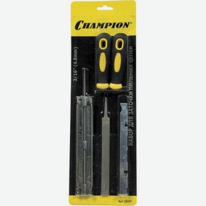 Набор для заточки цепей Champion 4,8 мм C6551
