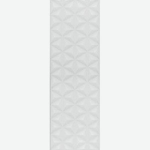 Плитка Kerama Marazzi Диагональ белая структура 25x75 см 12119R