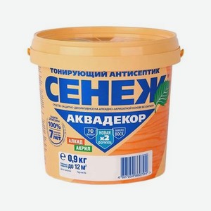Антисептик Сенеж Аквадекор калужница 0,9 кг