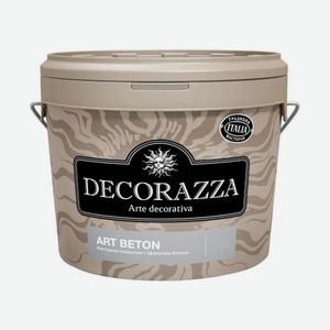 Декоративное покрытие Decorazza Art Beton серая 4 кг