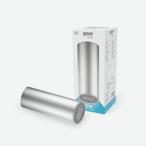 LED светильник накладной HD006 12W (хром сатин) 4100K 79x200,920лм, 1/30