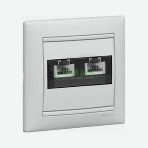 Телефонная розетка Legrand Бел ТЛФ 2-ая (774439)