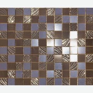 Декор Paul Ceramiche Skyfall PSFM06 Mosaico Brown 25x30 см
