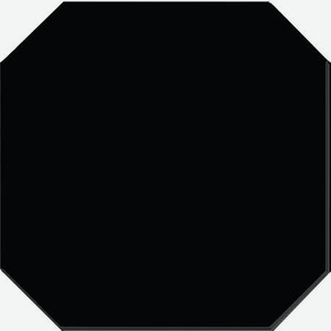 Плитка Ce.Si. Metro Nero Ottagono Matt 20x20 см