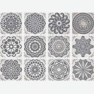 Вставка Ceracasa Vermont Olambrillo Regio Plata 7х7 см