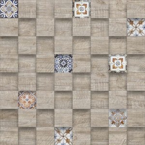 Плитка PiezaRosa Illusion Коричневый 45x45 см 731062