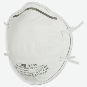 Полумаска 3M модель 8101-1 класс защита FFP1