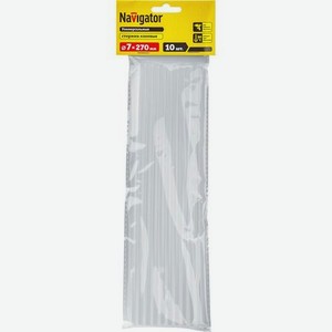 Стержни клеевые Navigator 7DX270 мм 10 шт