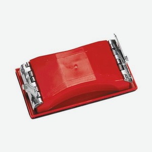 Брусок для шлифования Matrix 210 х 105 мм, пластиковый с зажимами