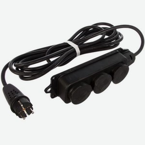 Удлинитель ТМ Союз 3 гнезда 3700 Вт з/к КГ IP-44 50м