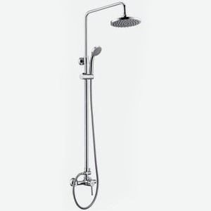 Комплект душевой Wasserkraft серебряный 21,7х57х132,8 см