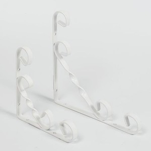 Консоль Vormann decor 155х155х13мм белый 30кг