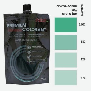 Паста колеровочная универсальная фасадная Palizh арктический лед 100мл
