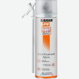 Монтажная пена Zigger PF STD Compact 430 мл