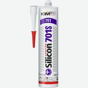 Герметик KIM TEC Silicon Sanitar 701S санитарный прозрачный 310 мл