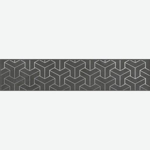 Бордюр Kerama Marazzi Ломбардиа Антрацит ADD5696400 25x5,4 см