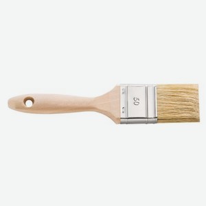 Кисть плоская Hardy N50, натуральная светлая щетина, топ 90, 50 мм