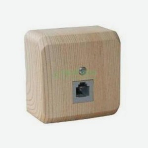 Телефонная розетка Schneider Electric Этюд TELA-001D