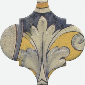 Декор Kerama Marazzi Арабески котто OP/A163/65000 6,5x6,5 см