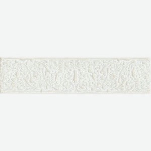 Бордюр Ascot Ceramiche Glamourwall Gmcl10 Calacatta Listello Dec 6x25 см