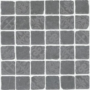 Декор Kerama Marazzi Про Фьюче серый темный мозаичный 30x30 см SBM007/DD6405