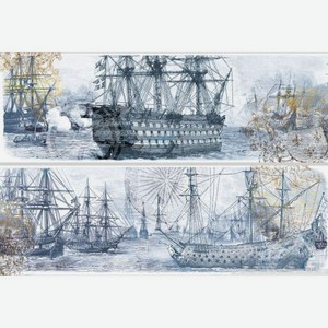 Панно Maritima Ceramics Decorado Batalla 2 pz 30x180 см