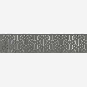 Бордюр Kerama Marazzi Ломбардиа Серый темный ADC5696399 25x5,4 см
