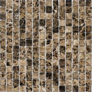 Мозаика Starmosaic 20x20 dark emperador polished 305x305х4