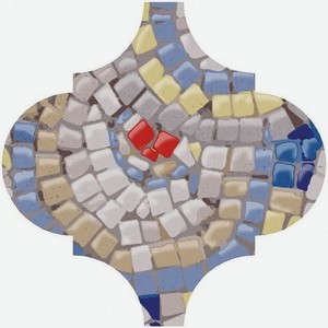 Декор Kerama Marazzi Арабески Майолика Гауди OP/A169/65000 6.5x6.5x0.7 см