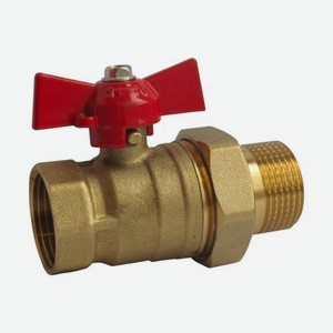 Кран шаровой 3/4 , ВР/НР, бабочка, накид Гай, Профитт 4826588
