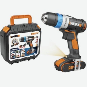 Дрель-шуруповерт WORX WX178.1 2Ач x2