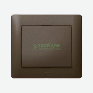 Накладная панель Легранд Розетка glife 3п d bronze верт (771207)