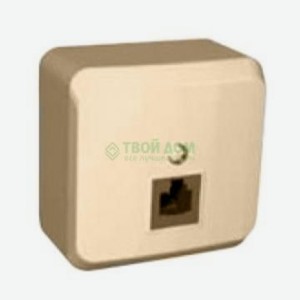 Телефонная розетка Schneider Electric Этюд TELA-001K