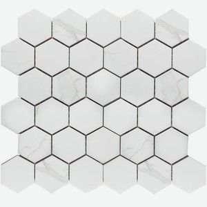 Мозаика Starmosaic hex.small carrara m. 271х282х6