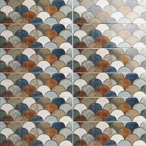 Плитка Mainzu Bellagio Escama Caramel 10x30 см