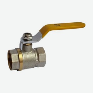 Кран шаровой газовый 3/4 , латунь, ВР/ВР рычаг, Профитт 4828209