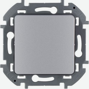 Переключатель одноклавишный Legrand Inspiria 673652, цвет - алюминий