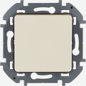 Переключатель одноклавишный Legrand Inspiria 673651, цвет - слоновая кость