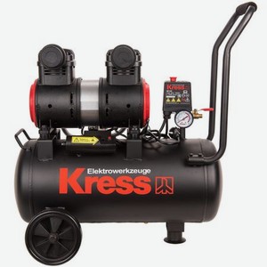 Компрессор воздушный безмасляный Kress KP130, 1500 Вт, 24л.