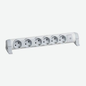 Удлинитель Legrand шесть розеток с заземлением без кабеля комфорт
