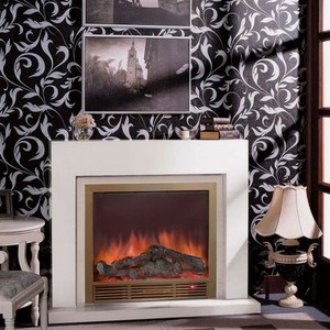 Комплект с электрической топкой Glenrich Астория deluxe sharm 33 br vs-33