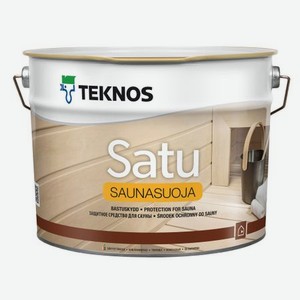 Антисептик Teknos Сауна натура 10/9л