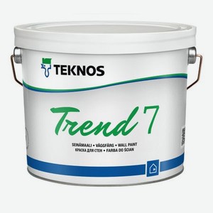 Краска Teknos Тренд 7 рм3 3/2.7л